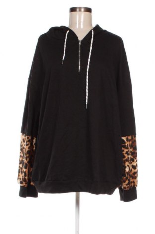 Damen Sweatshirt SHEIN, Größe 3XL, Farbe Schwarz, Preis 20,18 €