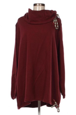 Γυναικείο φούτερ Sheego, Μέγεθος XXL, Χρώμα Κόκκινο, Τιμή 19,18 €