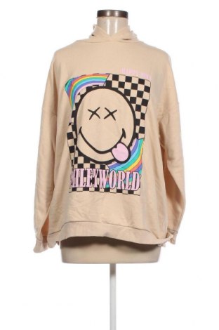 Damen Sweatshirt Smiley World, Größe XL, Farbe Ecru, Preis 9,08 €