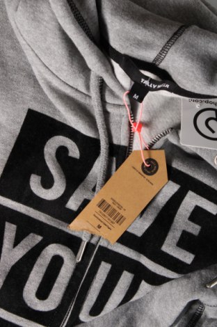 Damen Sweatshirt Tally Weijl, Größe M, Farbe Grau, Preis 11,86 €
