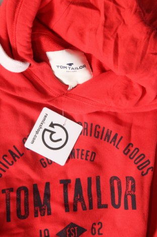 Дамски суичър Tom Tailor, Размер M, Цвят Червен, Цена 14,35 лв.