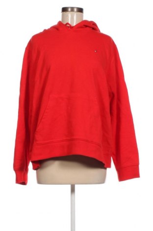 Damen Sweatshirt Tommy Hilfiger, Größe 3XL, Farbe Rot, Preis 57,49 €