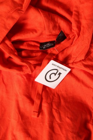 Дамски суичър Up 2 Fashion, Размер L, Цвят Оранжев, Цена 8,99 лв.