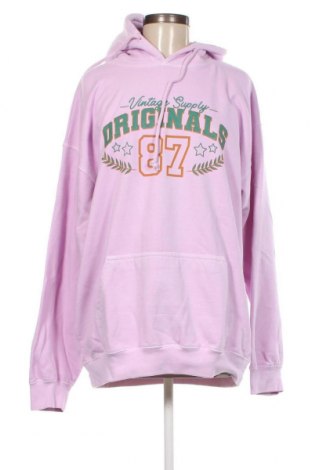 Damen Sweatshirt Vintage Supply, Größe L, Farbe Lila, Preis 10,07 €