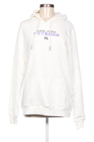 Damen Sweatshirt Viral Vibes, Größe L, Farbe Ecru, Preis 9,59 €