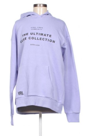 Damen Sweatshirt Viral Vibes, Größe XL, Farbe Lila, Preis 11,99 €