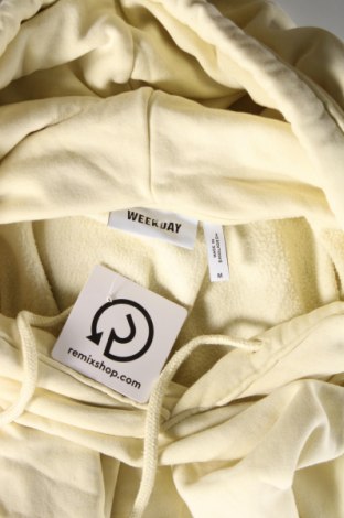 Damen Sweatshirt Weekday, Größe M, Farbe Gelb, Preis 22,27 €