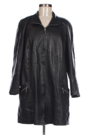 Δερμάτινο γυναικείο παλτό, Μέγεθος L, Χρώμα Μαύρο, Τιμή 66,34 €