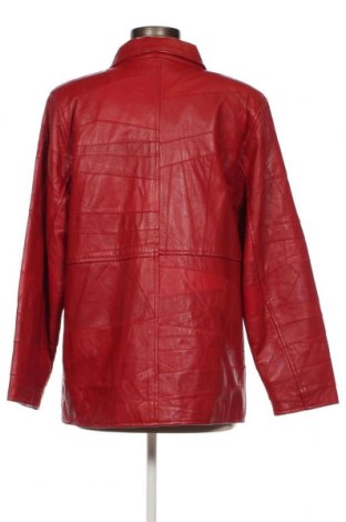 Γυναικείο δερμάτινο μπουφάν, Μέγεθος L, Χρώμα Κόκκινο, Τιμή 48,32 €