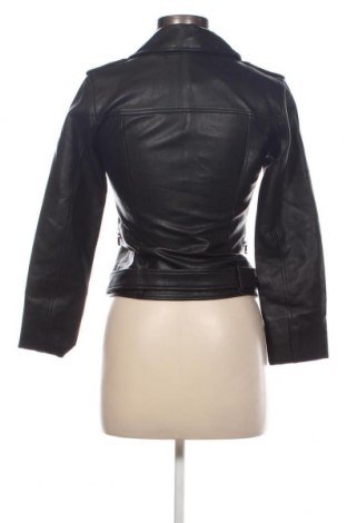 Damen Lederjacke, Größe M, Farbe Schwarz, Preis 27,28 €