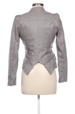 Damen Lederjacke, Größe S, Farbe Grau, Preis € 27,28