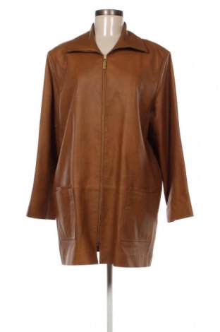 Dámska kožená bunda , Veľkosť M, Farba Hnedá, Cena  36,85 €