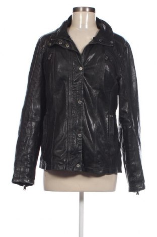 Damen Lederjacke, Größe M, Farbe Schwarz, Preis 35,74 €