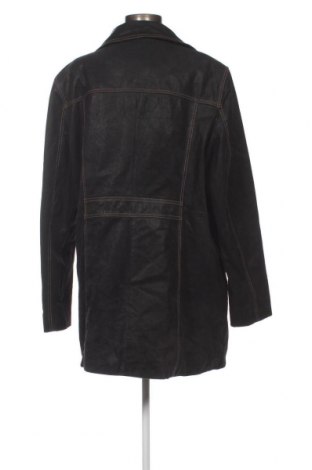 Дамско кожено яке, Размер XL, Цвят Черен, Цена 47,08 лв.