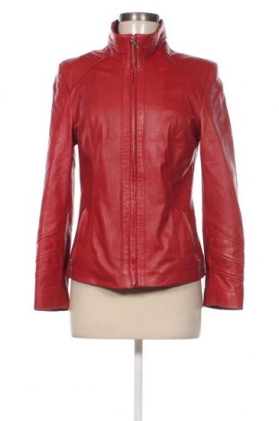 Damen Lederjacke, Größe M, Farbe Rot, Preis € 58,08
