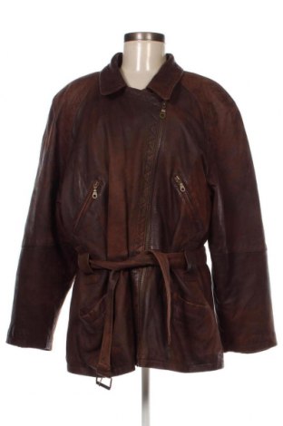 Damen Lederjacke, Größe XL, Farbe Braun, Preis 74,46 €