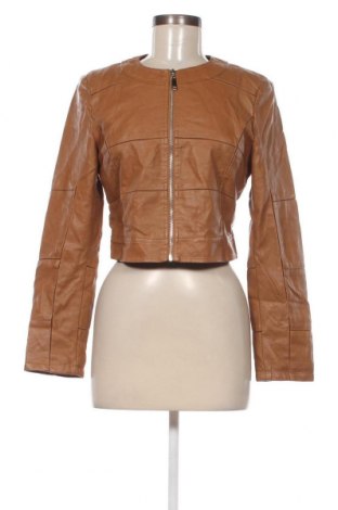 Damen Lederjacke, Größe M, Farbe Braun, Preis 12,96 €