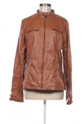 Dámska kožená bunda , Veľkosť XL, Farba Hnedá, Cena  22,22 €