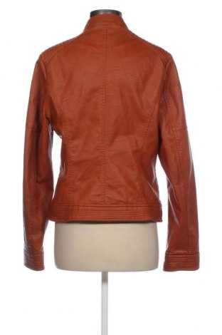 Damen Lederjacke, Größe M, Farbe Orange, Preis 41,25 €