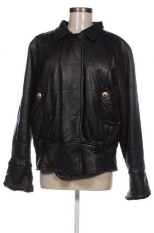 Damen Lederjacke, Größe L, Farbe Schwarz, Preis 36,30 €