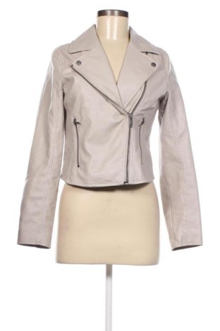 Dámska kožená bunda  Abercrombie & Fitch, Veľkosť S, Farba Sivá, Cena  30,88 €