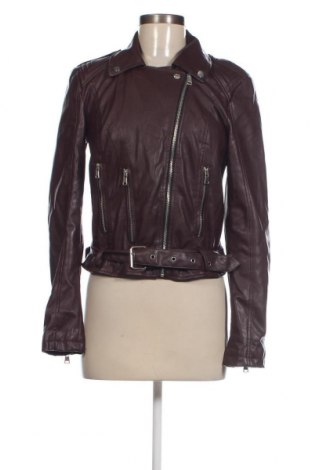 Dámska kožená bunda  Amisu, Veľkosť M, Farba Červená, Cena  20,28 €