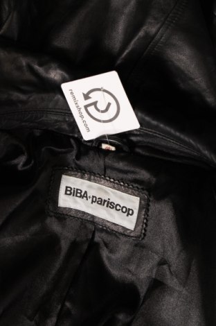 Γυναικείο δερμάτινο μπουφάν BIBA + pariscop, Μέγεθος L, Χρώμα Μαύρο, Τιμή 25,15 €