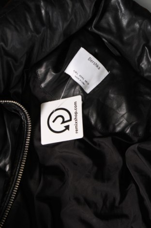 Dámska kožená bunda  Bershka, Veľkosť L, Farba Čierna, Cena  18,89 €