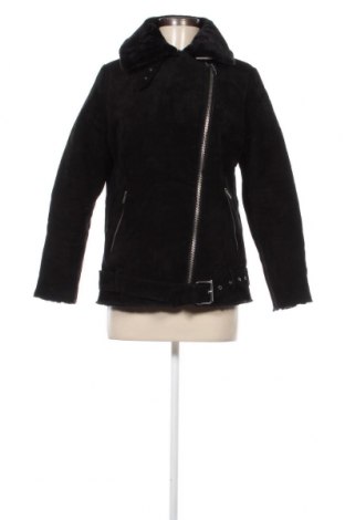 Γυναικείο δερμάτινο μπουφάν Bik Bok, Μέγεθος XS, Χρώμα Μαύρο, Τιμή 66,19 €