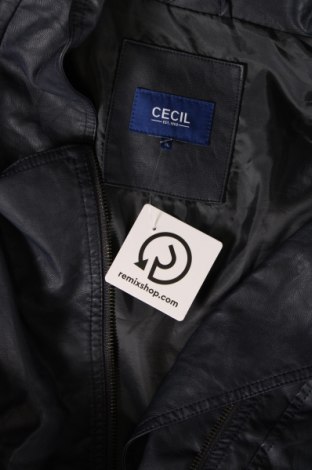 Dámska kožená bunda  Cecil, Veľkosť XL, Farba Modrá, Cena  25,52 €