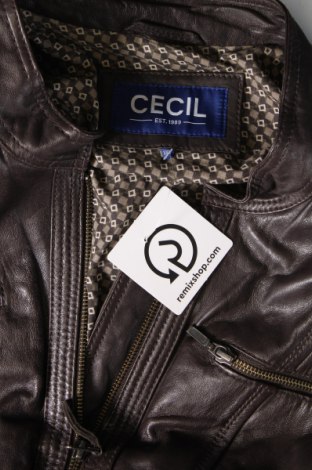 Dámska kožená bunda  Cecil, Veľkosť XXL, Farba Čierna, Cena  81,08 €