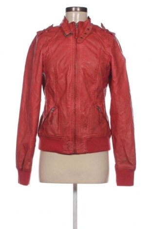 Γυναικείο δερμάτινο μπουφάν Colours Of The World, Μέγεθος M, Χρώμα Κόκκινο, Τιμή 11,52 €