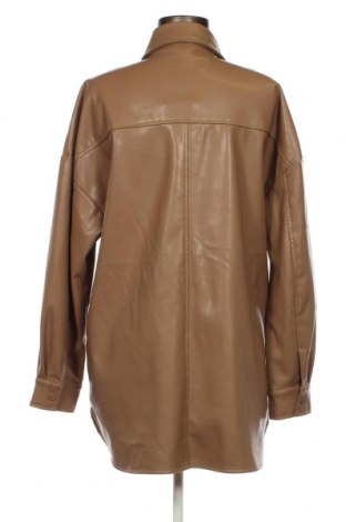 Dámska kožená bunda  Cropp, Veľkosť M, Farba Hnedá, Cena  18,63 €