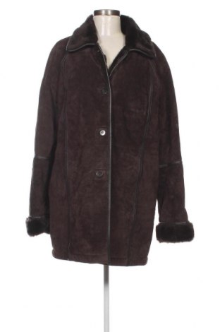Dámska kožená bunda  D'Auvry, Veľkosť L, Farba Hnedá, Cena  52,70 €