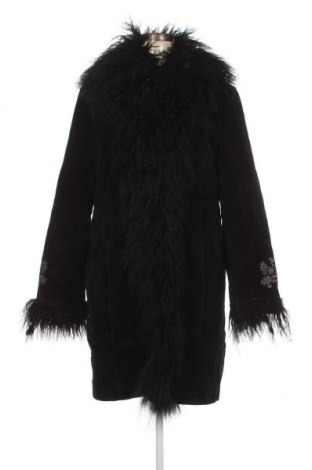 Дамско кожено яке Deerberg, Размер M, Цвят Черен, Цена 214,70 лв.