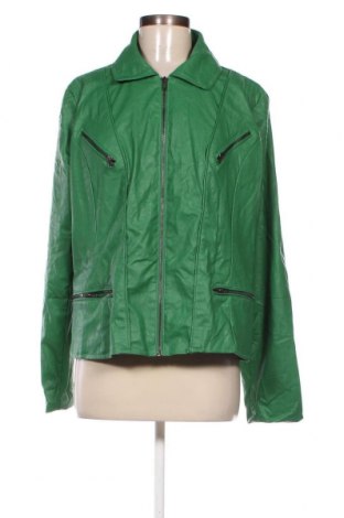 Γυναικείο δερμάτινο μπουφάν Every Day, Μέγεθος XL, Χρώμα Πράσινο, Τιμή 30,31 €