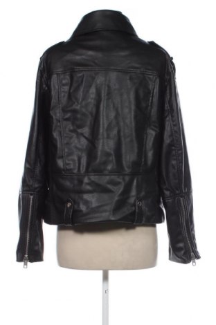 Γυναικείο δερμάτινο μπουφάν H&M, Μέγεθος L, Χρώμα Μαύρο, Τιμή 26,67 €