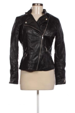 Γυναικείο δερμάτινο μπουφάν H&M, Μέγεθος M, Χρώμα Μαύρο, Τιμή 24,25 €