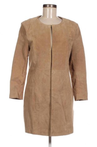 Damen Lederjacke Ibana, Größe M, Farbe Beige, Preis 337,57 €