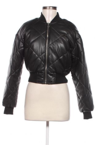Dámska kožená bunda  Jennyfer, Veľkosť S, Farba Čierna, Cena  23,62 €