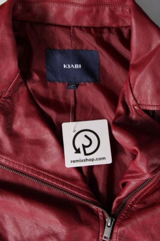 Damen Lederjacke Kiabi, Größe M, Farbe Rot, Preis € 26,60