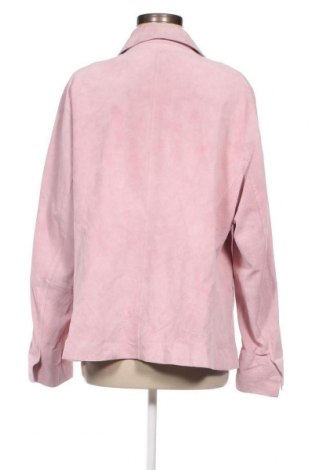Γυναικείο δερμάτινο μπουφάν Lucia, Μέγεθος XXL, Χρώμα Ρόζ , Τιμή 84,03 €