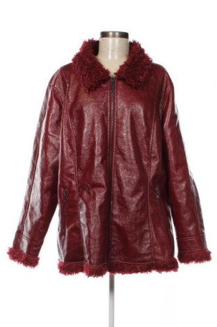 Dámska kožená bunda  Maloo, Veľkosť 3XL, Farba Červená, Cena  25,52 €