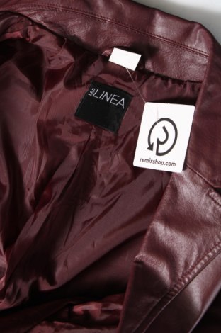 Damen Lederjacke Mia Linea, Größe XL, Farbe Rot, Preis 46,91 €