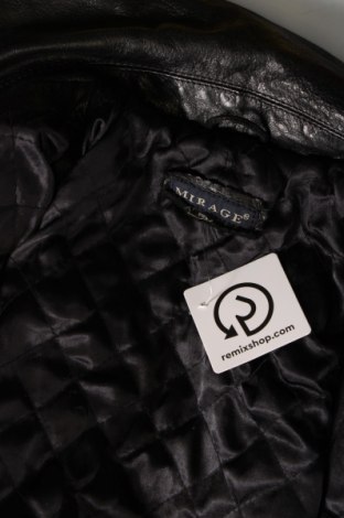 Γυναικείο δερμάτινο μπουφάν Mirage, Μέγεθος XL, Χρώμα Μαύρο, Τιμή 15,59 €