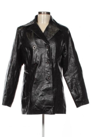 Γυναικείο δερμάτινο μπουφάν Mirage, Μέγεθος XL, Χρώμα Μαύρο, Τιμή 15,59 €