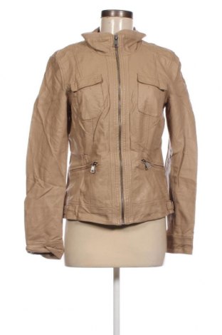 Dámská kožená bunda  ONLY, Velikost M, Barva Béžová, Cena  229,00 Kč