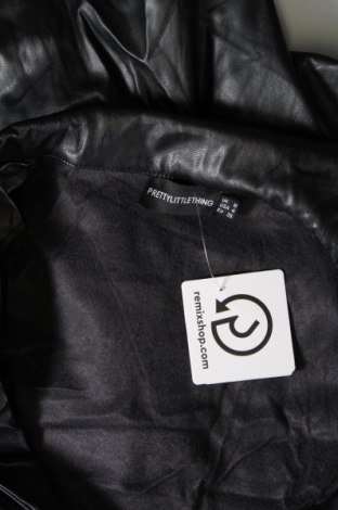 Dámska kožená bunda  Pretty Little Thing, Veľkosť S, Farba Čierna, Cena  20,28 €