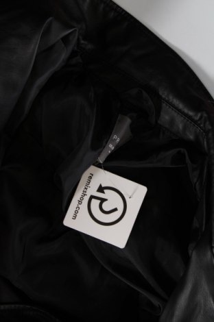 Γυναικείο δερμάτινο μπουφάν Primark, Μέγεθος L, Χρώμα Μαύρο, Τιμή 17,58 €