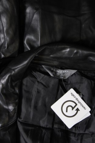 Dámska kožená bunda  Primark, Veľkosť L, Farba Čierna, Cena  13,33 €